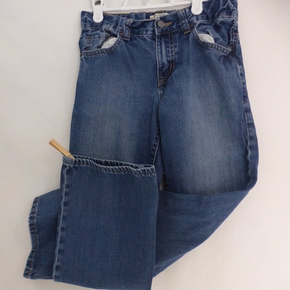 CHILDREN'S PLACE bootcut blue jeans size 10, boys
